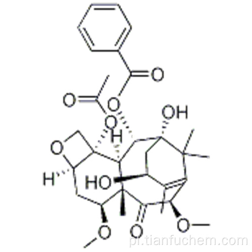 (2aR, 4S, 4aS, 6R, 9S, 11S, 12S, 12aR, 12bS) -12b- (acetyloksy) -12- (benzoiloksy) -1,2a, 3,4,4a, 6,9,10,11, 12,12a, 12b-dodekahydro-9,11-dihydroksy-4,6-dimetoksy-4a, 8,13,13-tetrametylo-7,11-metano-5H-cyklodeca [3,4] benz [1,2- b] okset-5-on CAS 183133-9